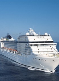 11 éjszakás hajóút Hajótársaság: MSC Cruises Hajó neve: Msc Orchestra Útvonal: Genova-Marseille-Barcelona-Valletta-Korfu-Katakolon-Heraklion-Piraeus-Civitavecchia-Genova  