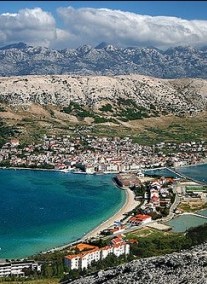 Dalmácia homokos tengerpart